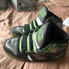 Osiris NYC 83 Mid Men’s Skate Shoes Size 13, Black/Gray/Cyan