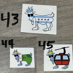 GOAT USA Stickers/ Decals- JUST ADDED! PICK YOUR OWN STICKERS!