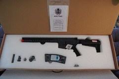 Krytac War Sport LVOA – Carbine Airsoft Rifle (Combat Grey) W/Magazine AEG