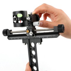 Compound Bow Sight Archery 4X lens 0.059″ Fiber Optic Pin Micro Adjust Hunting