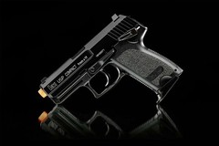 Airsoft Pistol GBB Gas Blowback – Semi Auto 300 FPS 25 Rounds 6mm HK USP Umarex