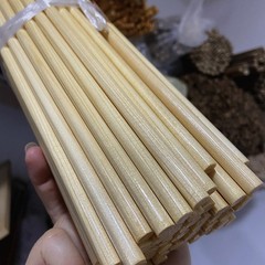 50X Archery Pine Wood Wooden Shafts 31.5in 8/8.5/9mm Traditional Handmade Arrows