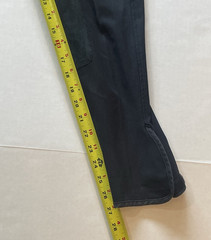 Tailored Sportsman Black English Riding Breeches Full Seat Hunter Jump USA 34×27