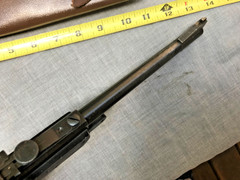 Vintage 1975 dated Polish Predom- Lucznik Air gun PISTOL .177 Cal w/ holster
