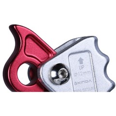 15KN Safety Mountaineering Rock Climbing Rope Grab Protecta For 8-12mm Rope US