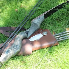 30-50lbs Right Hand 60″ Takedown Recurve Bow Archery for Adult Hunting Shooting