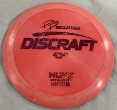 Discraft ESP Nuke – Paige Pierce 5x – Disc Golf Driver Tron Swirly
