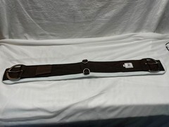 33 Inch Nylon Western Cinch, Felt Lined, Brown or Black – New