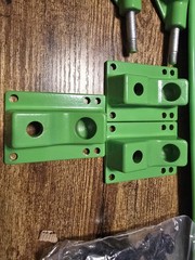 Haitral Green Plastic Complete Penny-Style Skateboard Kit Trucks Wheels Hardware