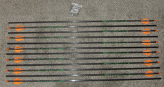 12 New Victory VForce 400 Spine Arrows- V Force Gamer V3-8.2 GPI-Cut/Insert Av