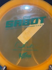 1st Run Hyzerbomb Recon Flat Top Sabot Garrett Gurthie Signature Edition 175g
