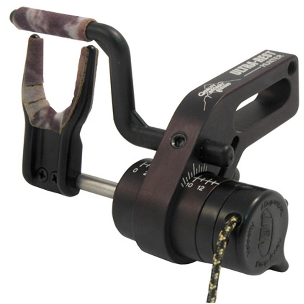 QAD Ultra Rest Hunter Fall Drop Away Arrow Rest Black RH LH UltraRest Free DVD