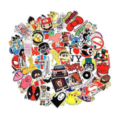 100pcs Random Sticker, Waterproof 100PCS for Kitchen Home