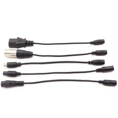 5.5×2.1mm DC Plug Conversion Charger Adapters For Ebike Scooter Battery Charger