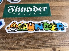 Lot Of 5 Thunder Skateboard Trucks Stickers Antihero Krooked Dlxsf