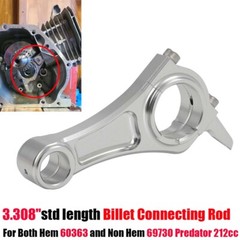 For Predator 212cc Hem 60363 Non Hem 69730 Connect Rod Billet Alum Rod 3.308″std