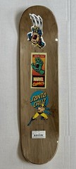 Rare Santa Cruz X Marvel Wolverine Screaming Hand Skateboard In Shrink 8.26