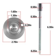 Secondary Spreader Bolt Belt Clutch Tool For 2016-2022 Can Am Defender HD8 HD10