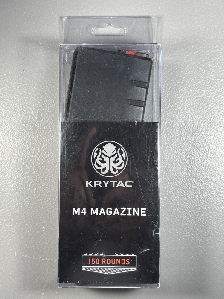 KRYTAC M4 Airsoft Magazine 150 Round Mid-Cap Nylon Polymer Mag KTP-KA206-00U NEW