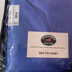 60″ Challenger Turnout Waterproof Rain Horse Sheet Light Winter Blanket 394B