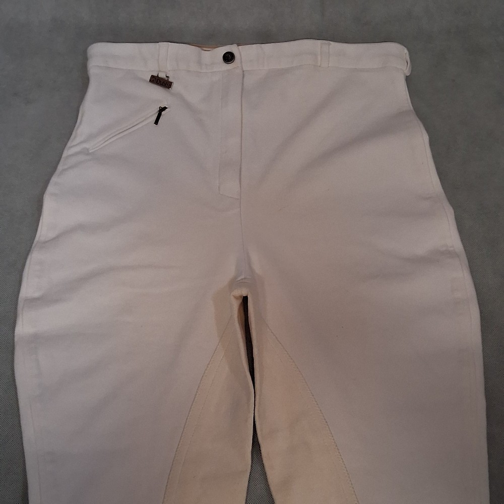 Dublin Riding Pants 34 Long Ivory – Stain on Back Left Leg