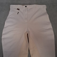 Dublin Riding Pants 34 Long Ivory – Stain on Back Left Leg