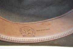 Stetson 4X Buffalo FUR FELT Hat Powder River Cowboy Hat SIZE 7 MINK