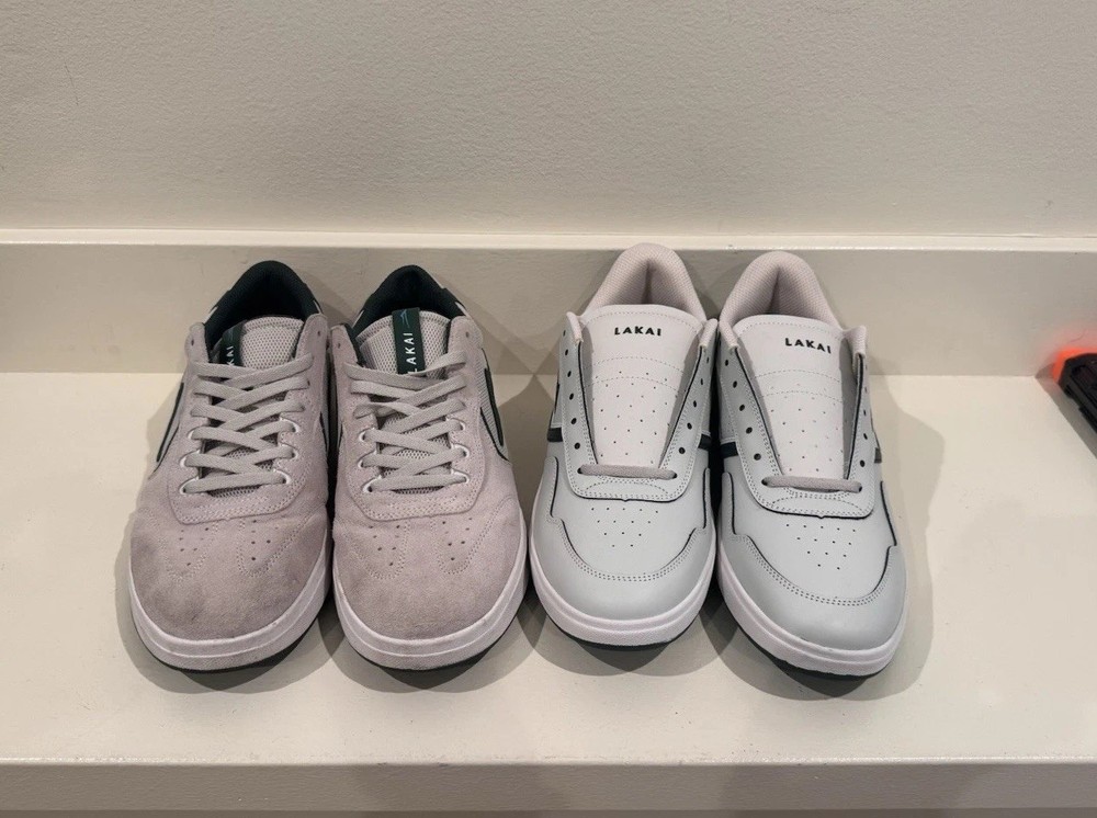 Lakai Terrace White 10.5 And Lakai Atlantic White 10.5