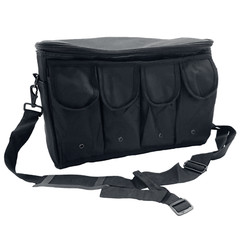 Shooters Gate Deluxe Paintball Vest, Drop Leg Carrier & Range Bag Set – Black