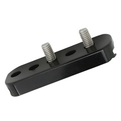 Inception Designs Adjustable T-Slot Rail – Polished Black