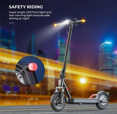 600W ELECTRIC SCOOTER ADULT 32KM/H MAX SPEED FOLDABLE E-SCOOTER SHOCK APSORPTION