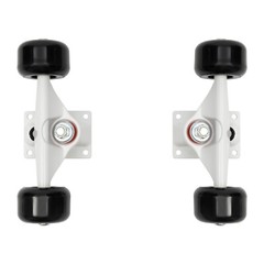 Aluminum Alloy Skateboard Truck Combo Set Cruisers Wheels Skateboard Truck Part