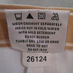 Dublin Riding Pants 34 Long Ivory – Stain on Back Left Leg