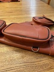 Target Side Leather Quiver Left hand Brown