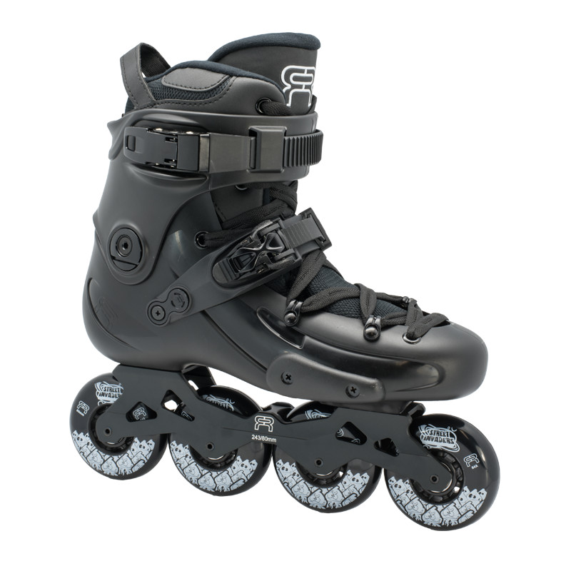 FR Skates FR1 80 BLACK Inline Skates – Freeride, freeskate 2021