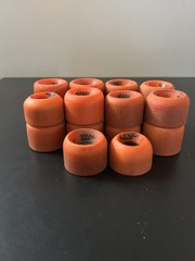 Lot of 20 Vanguard Zinger Orange Roller Skate Wheels (Condition& Size Varies)