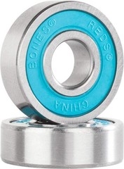 Big Balls Reds High-Performance Skateboard Bearings 8 Pack for Pro Skaters