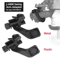 Metal Night Vision Instrument Bracket J Arm Link Bracket for PVS-14