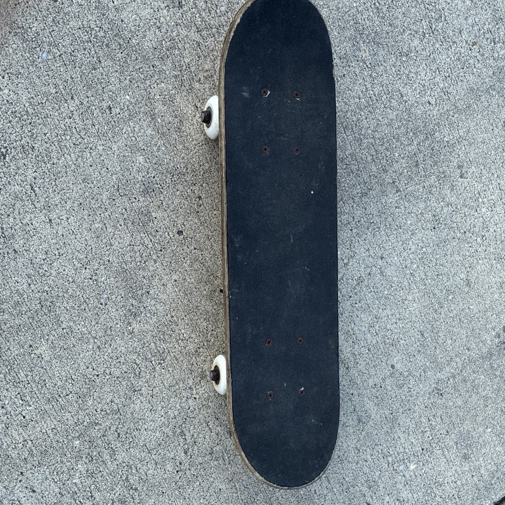 Complete Skateboard Black Grip Tape Wood Deck Manual Skateboard Complete