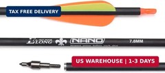 Carbon Arrow Hunting Arrows 26 28 30 Inch with 100 Grian Removable Tips for Comp