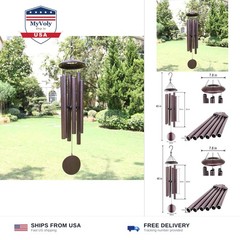 ASTARIN Outdoor Wind Chimes, 45 in Memorial Chimes with 6 Heavy Tubes, Large …