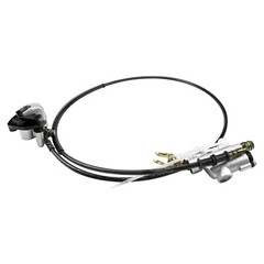 Rear Disc Brake Hydraulic Cylinder Caliper & Disc Rotor For ATV GO Kart Trike