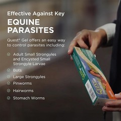 Quest Gel Moxidectin Horse Dewormer Early Grazing Season 0.5oz Sure-Dial Syringe