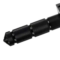 Motorcycle Scooter Black Aluminum Alloy Foldable Foot Pedals Set
