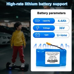 New Replacement Battery For Balance Scooter Board 36V 4.4Ah 10S2P US