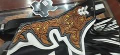 Rodeo Leather Bull Riding Chaps | Western Cowboy Rodeo Gear – Custom Design