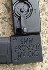 Golden Eagle / 6mmProShop M4 Airsoft GBBR Odin Speedloader Adapter (Black)