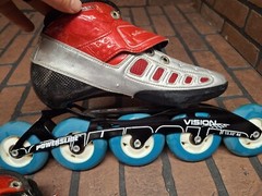 Luigino Vision Powerslide Inline Skates Size 7