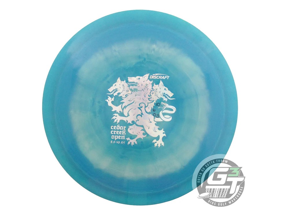 USED Discraft [McBETH] ESP Anax 175g Teal-Pink Money Foil Driver Golf Disc