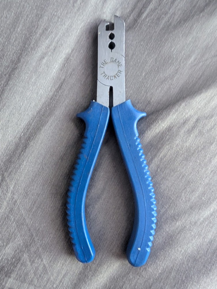 The Game Tracker Blue Handle Hunting Tool-Bow Nocking Archery Tool Pliers